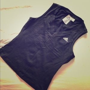 Adidas work out shirt, black